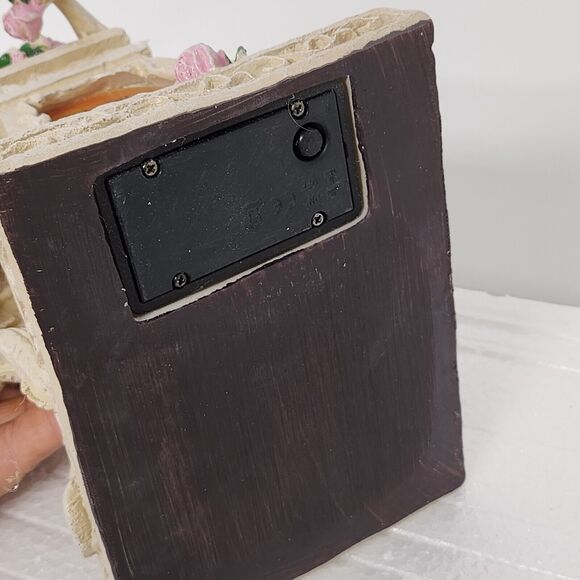 Solar Lighted Stone-Finished Resin Weeping Angel Garden Memorial, Beige New! - Picture 8 of 10